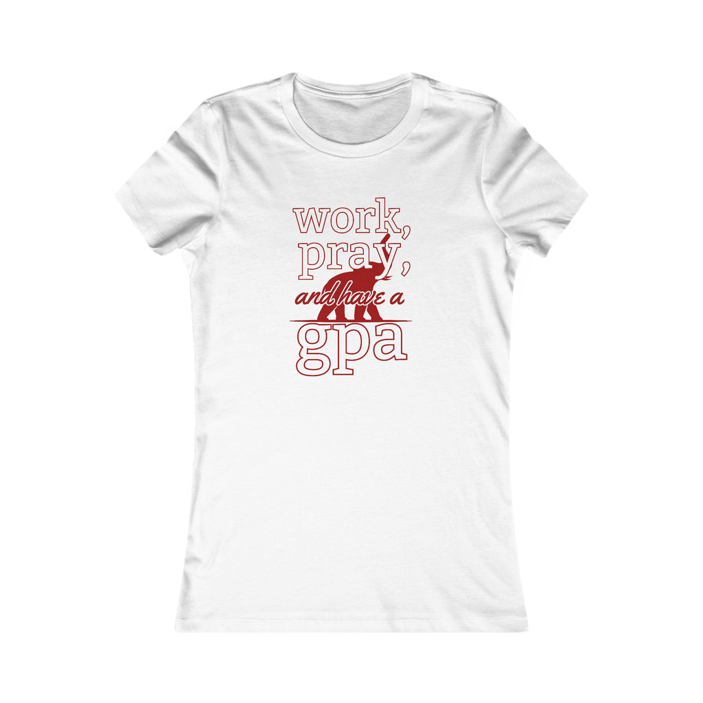 Delta Sigma Theta Work, Pray, GPA Women's Tee