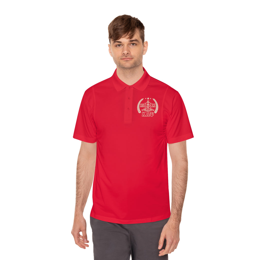 Kappa Alpha Psi 1911 Dri Fit Men's Sports Polo Shirt