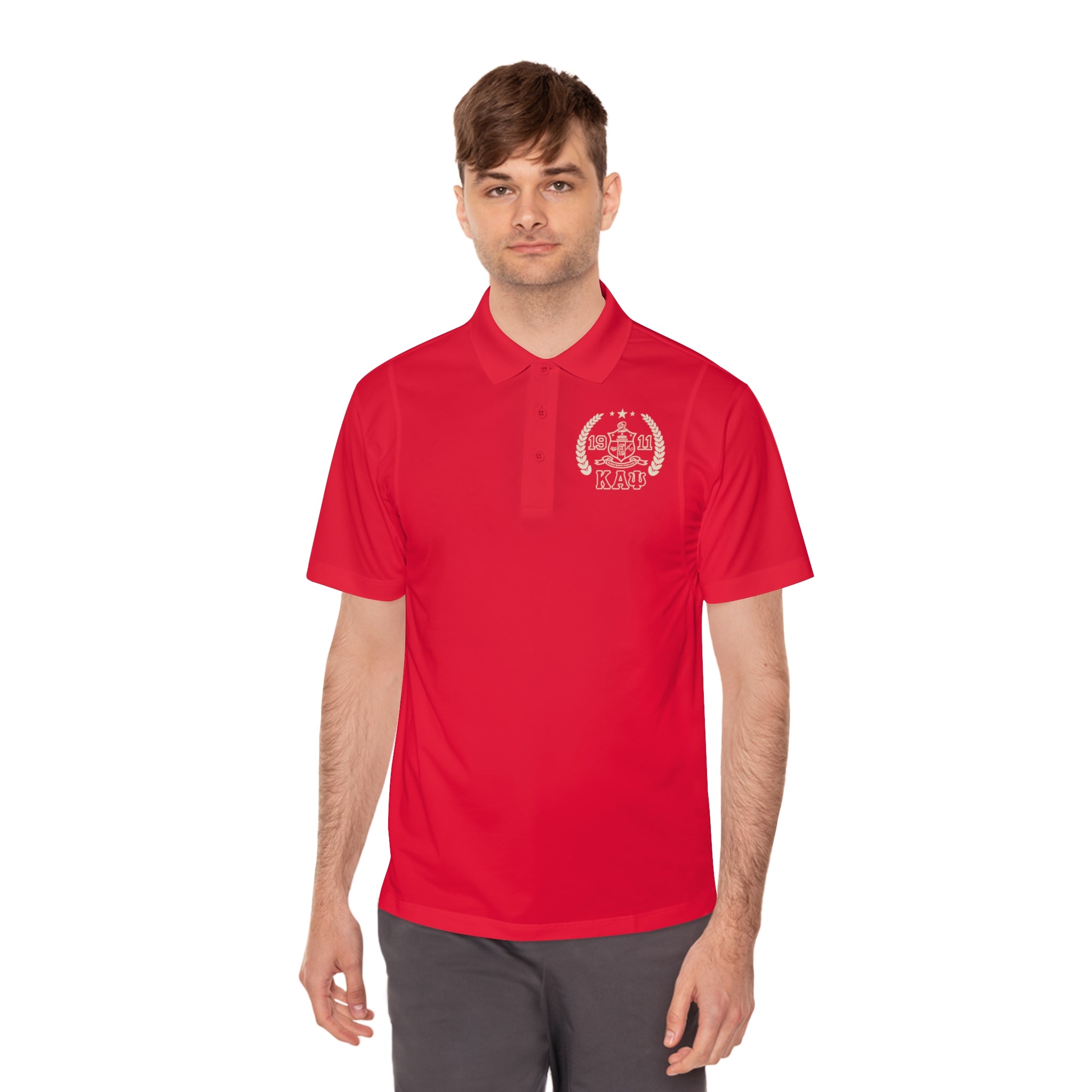 Kappa Alpha Psi 1911 Dri Fit Men's Sports Polo Shirt