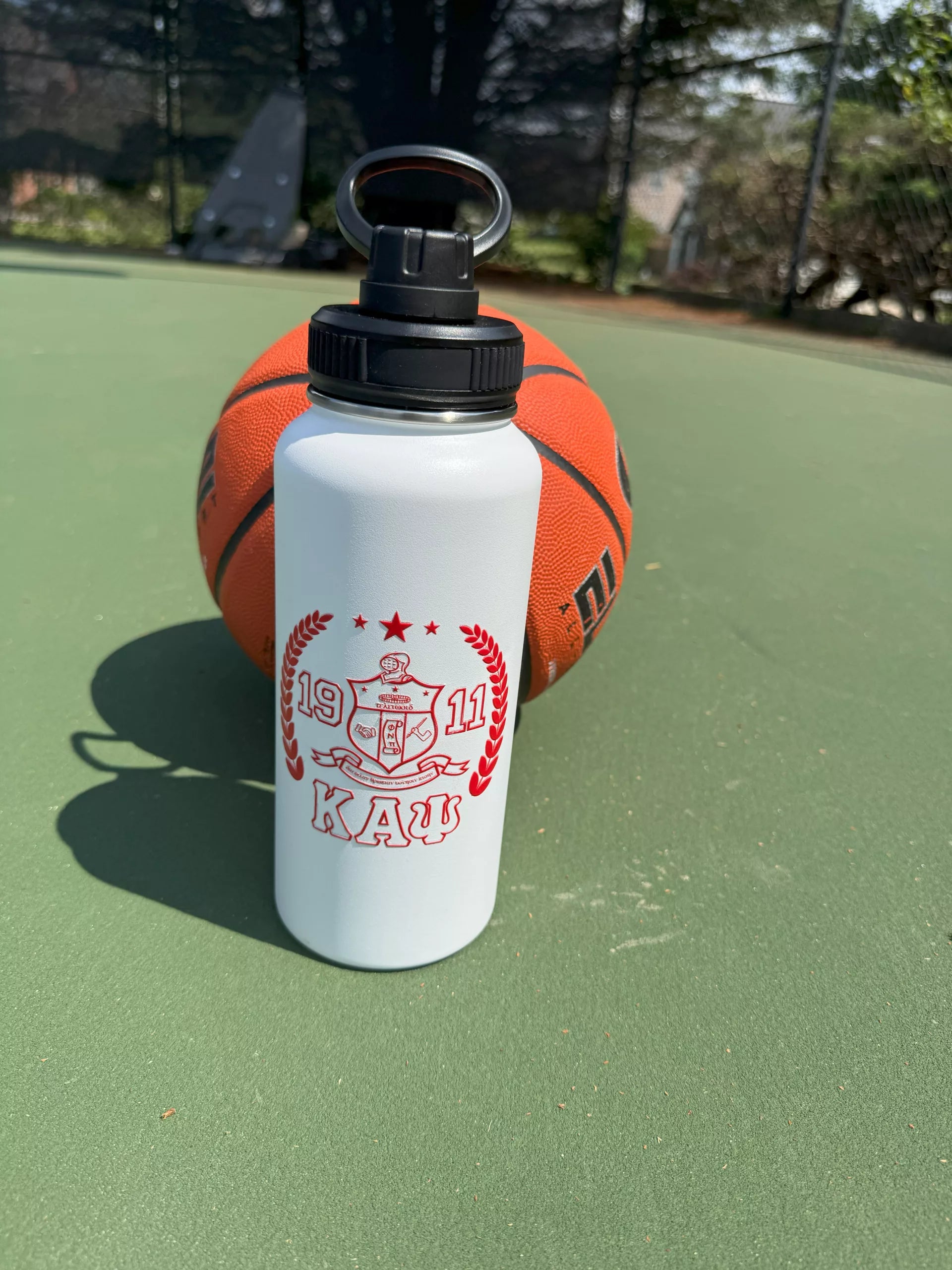 Kappa Alpha Psi Coat of Arms 32 oz. Water Bottle image 0