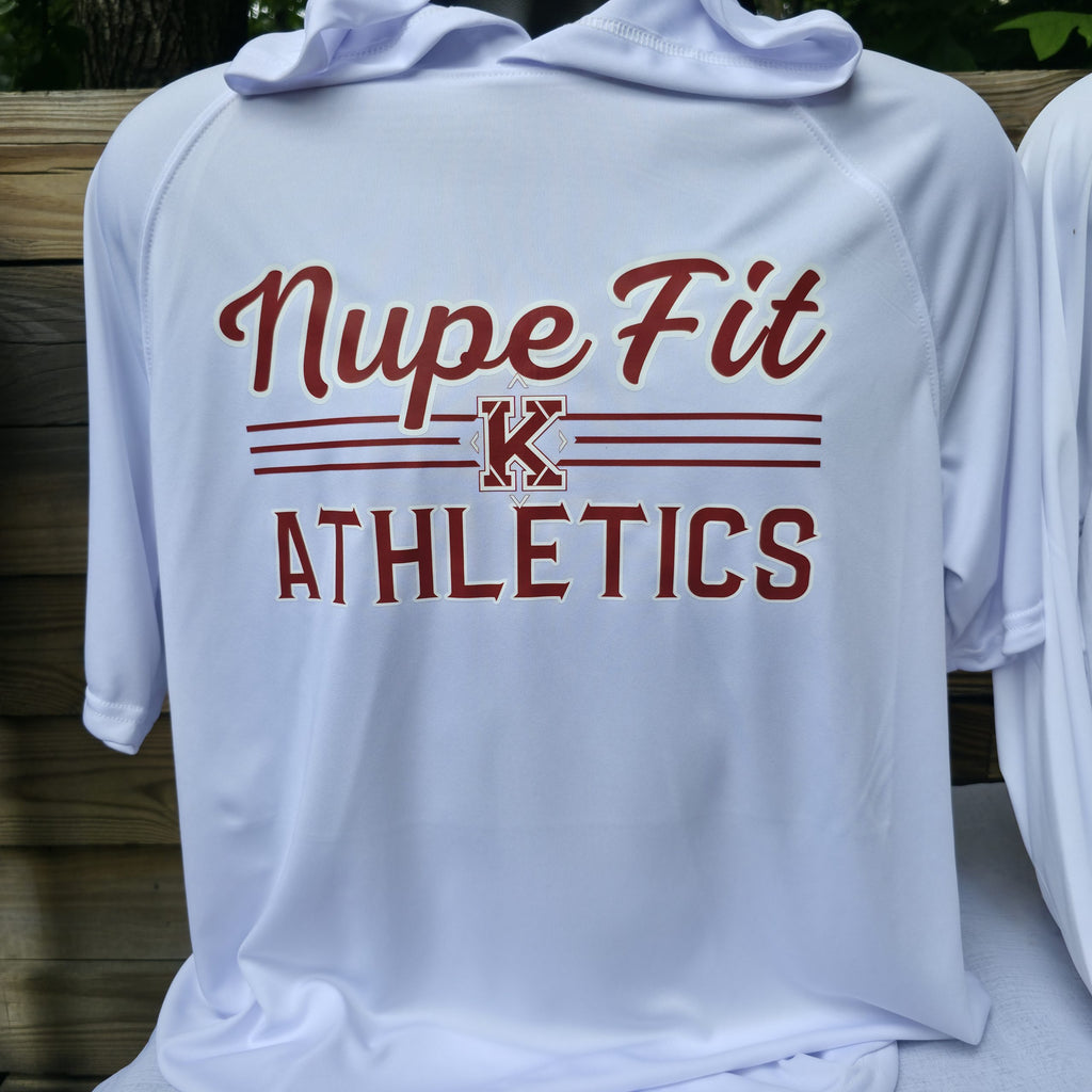 Kappa Alpha Psi 1191 Short Sleeve Hooded Tee - White, S image