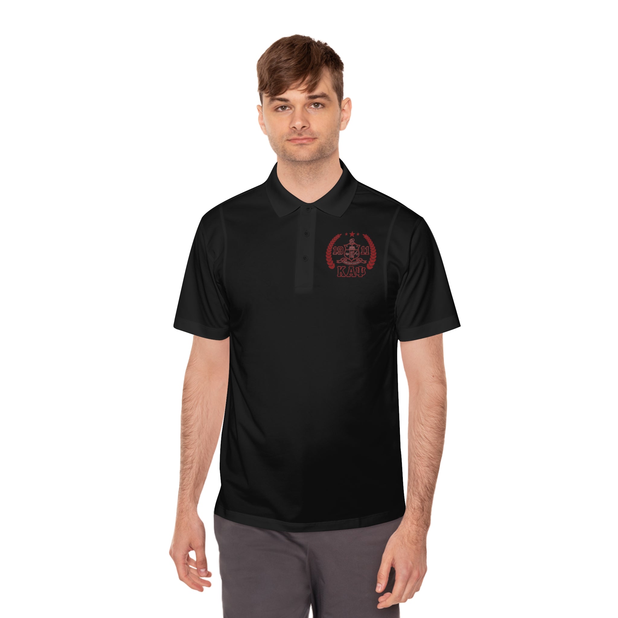Kappa Alpha Psi 1911 Dri Fit Men's Sports Polo Shirt