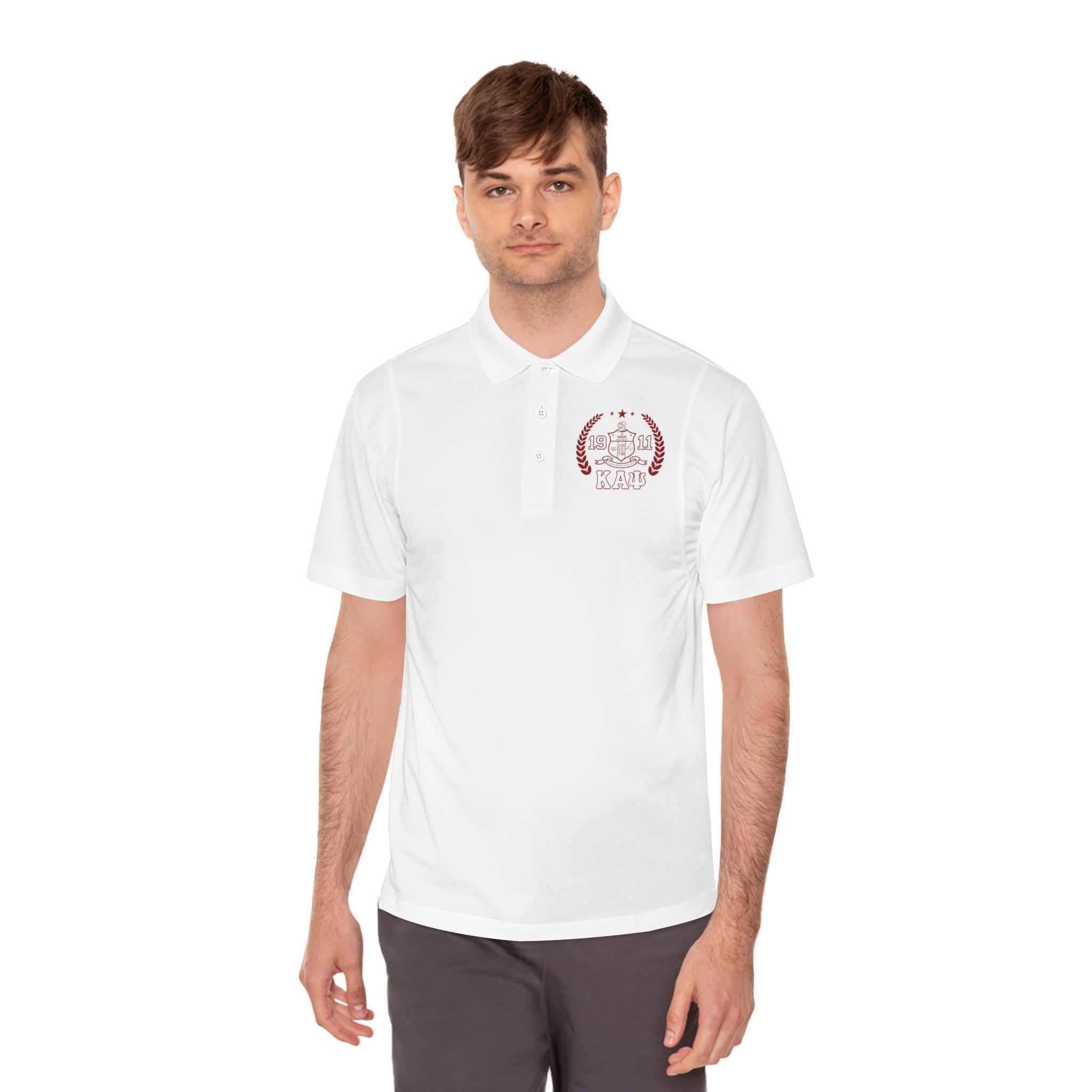 Kappa Alpha Psi 1911 Dri Fit Men's Sports Polo Shirt