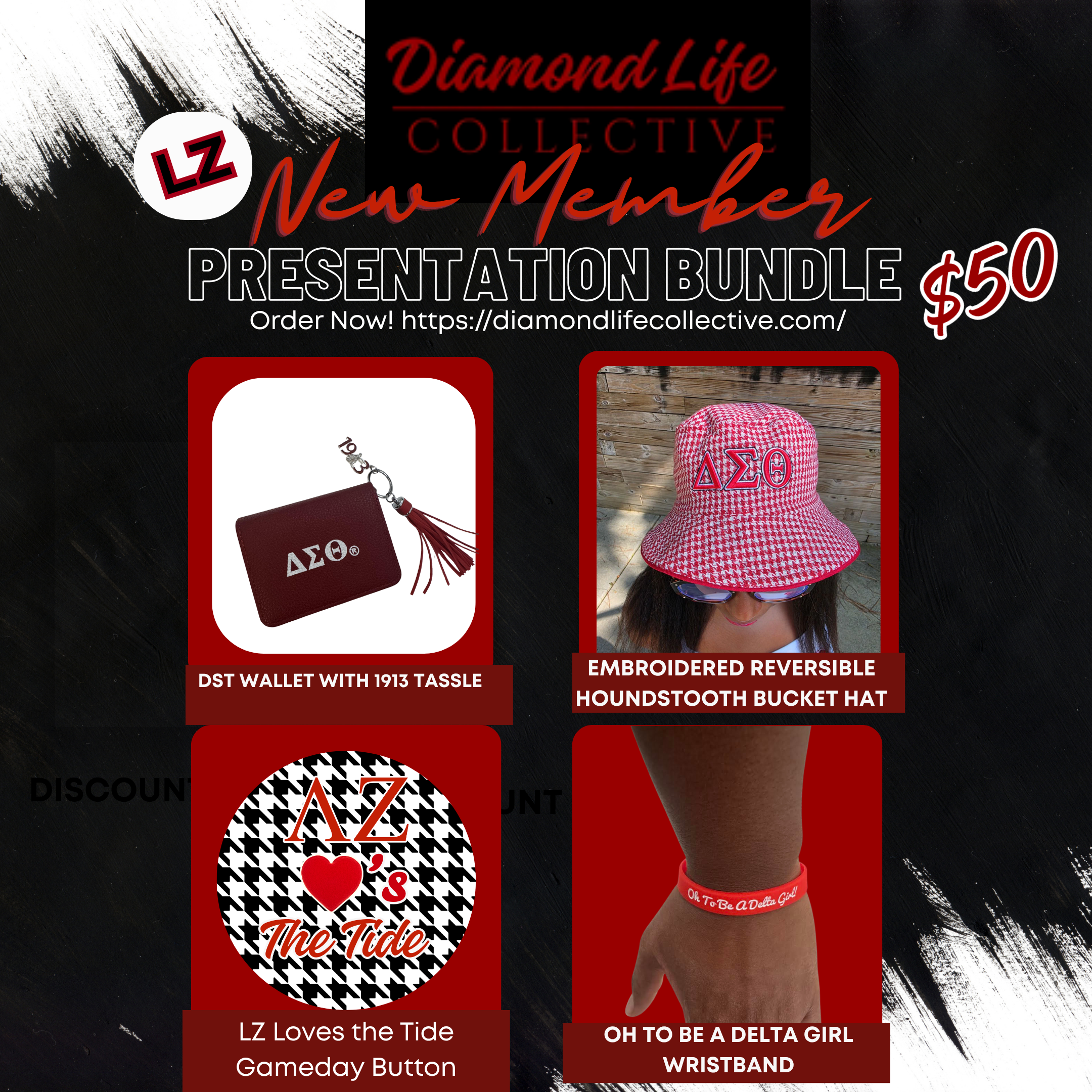 Delta Sigma Theta New Member LZ Package 4