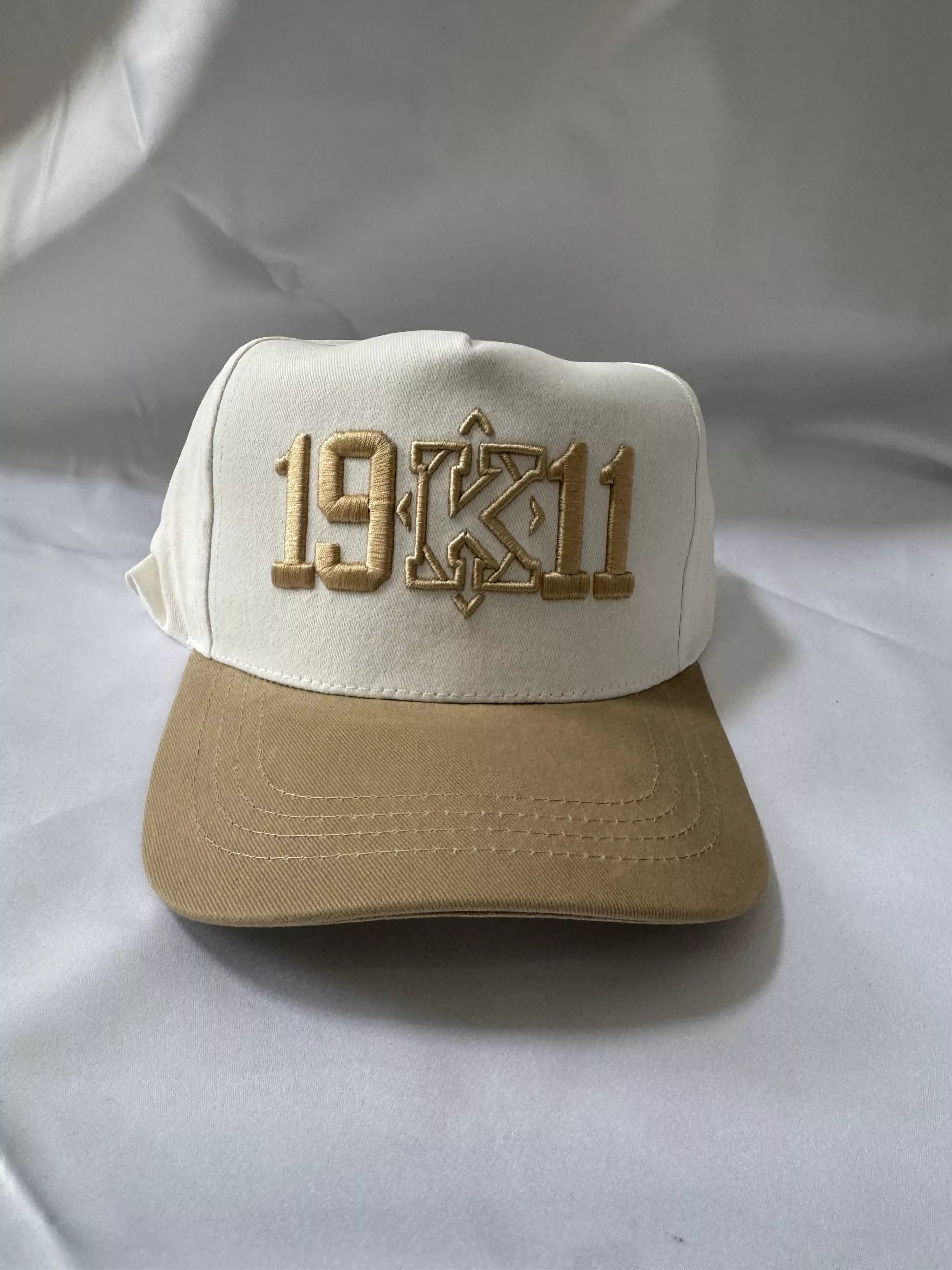 Kappa Alpha Psi 1911 3D Embroidered Cream/Wheat Hat image 0