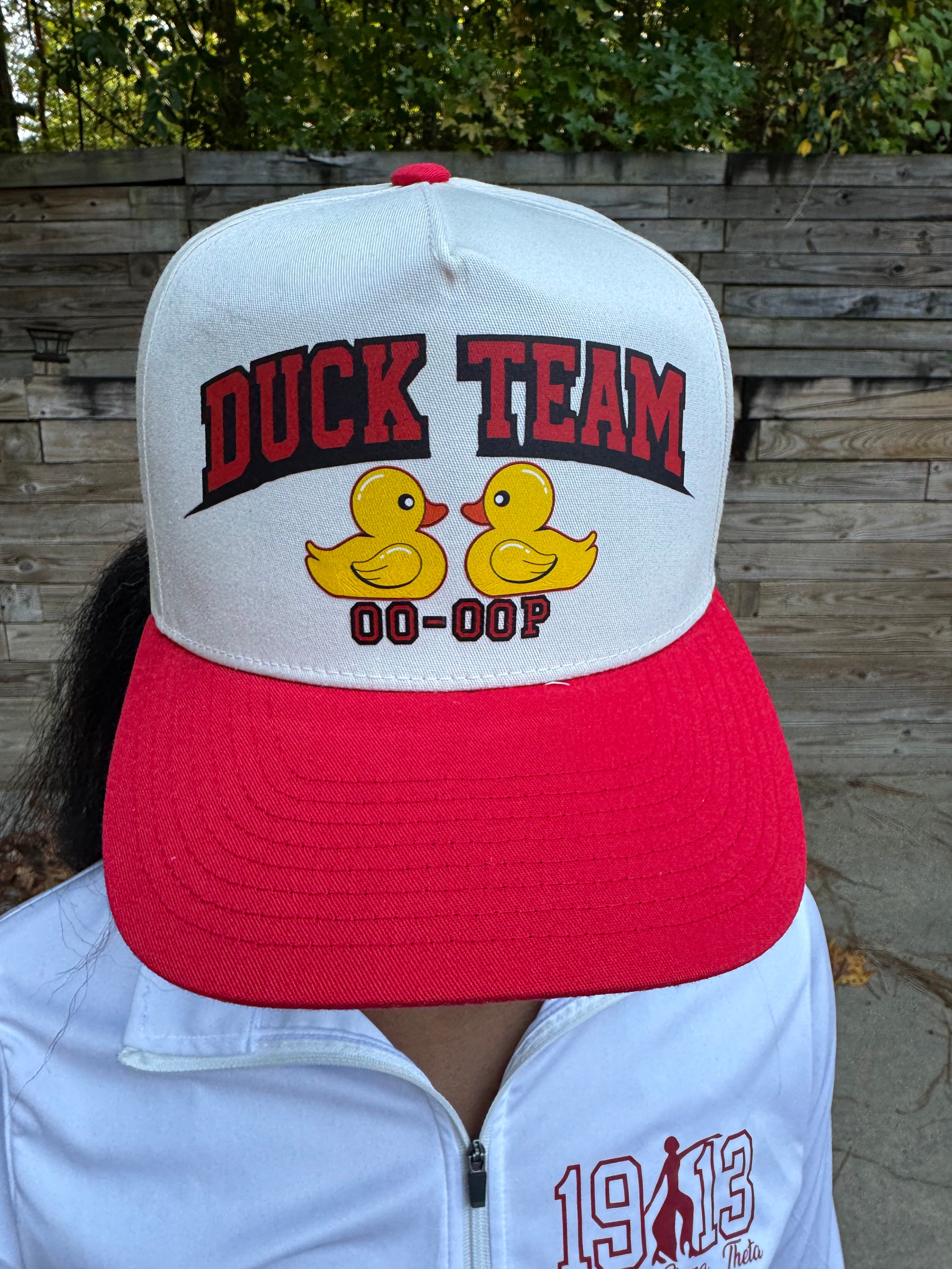 Duck Team 1913 Two Tone Cream Snapback Baseball Hat