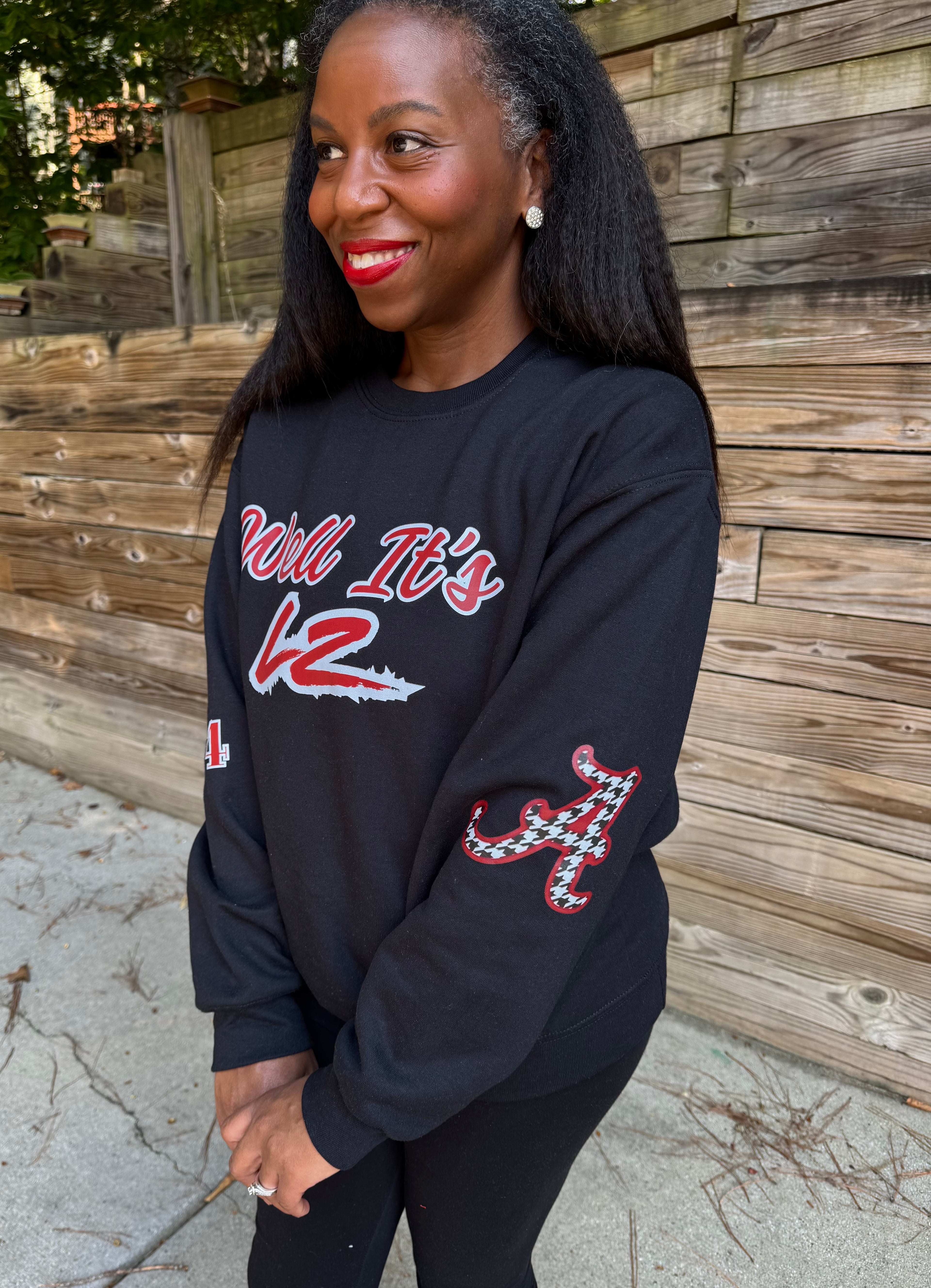 Well It's LZ Screen Print Sweatshirt