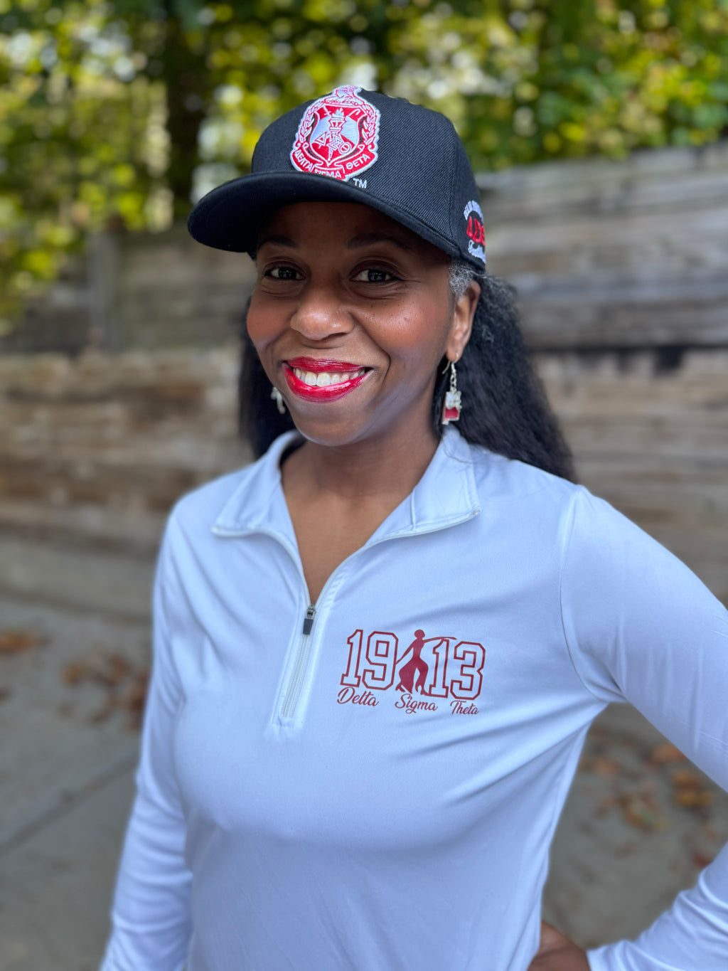 Delta Sigma Theta Fortitude 1913 Quarter-Zip Pullover