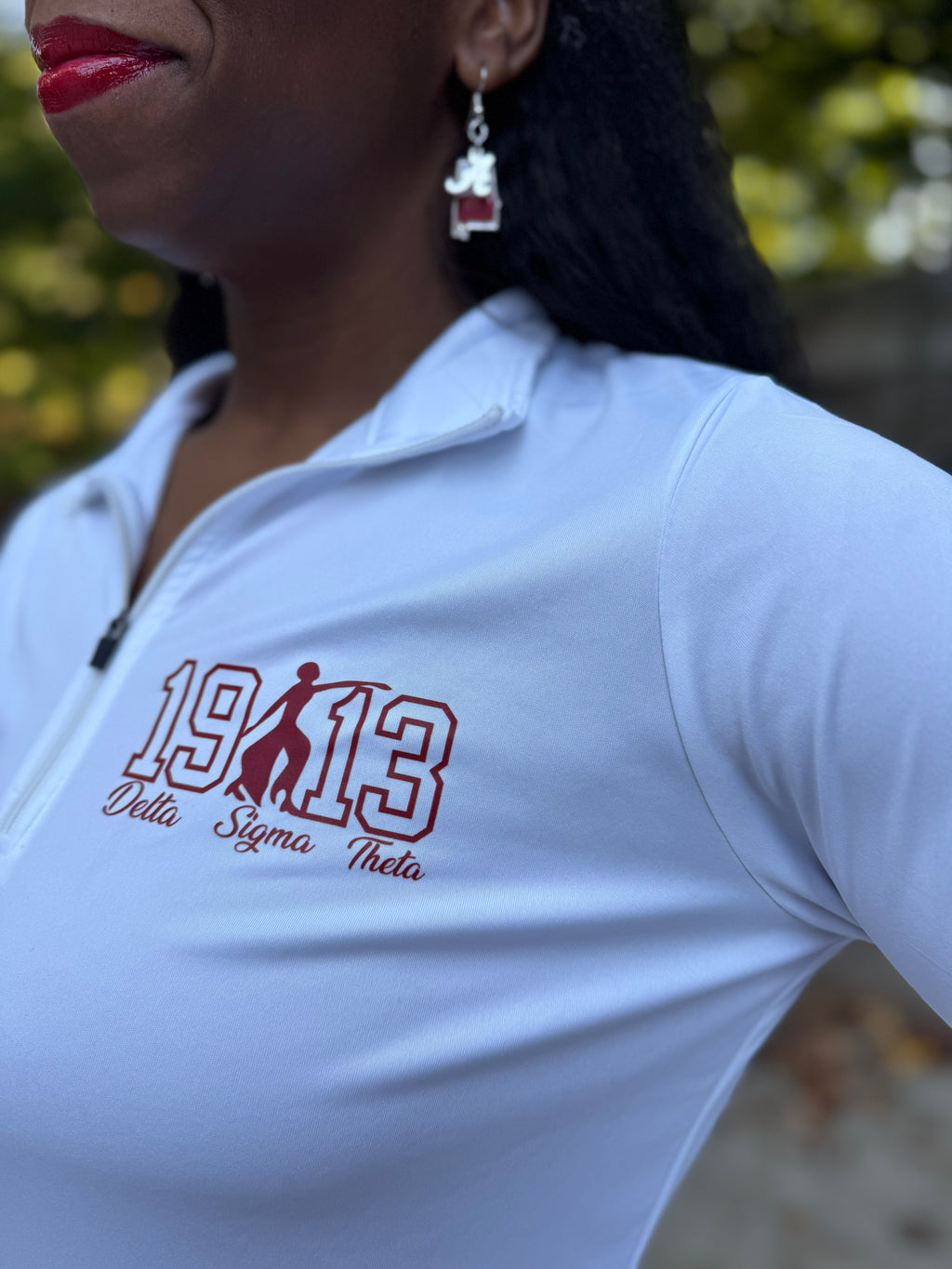 Delta Sigma Theta Fortitude 1913 Quarter-Zip Pullover