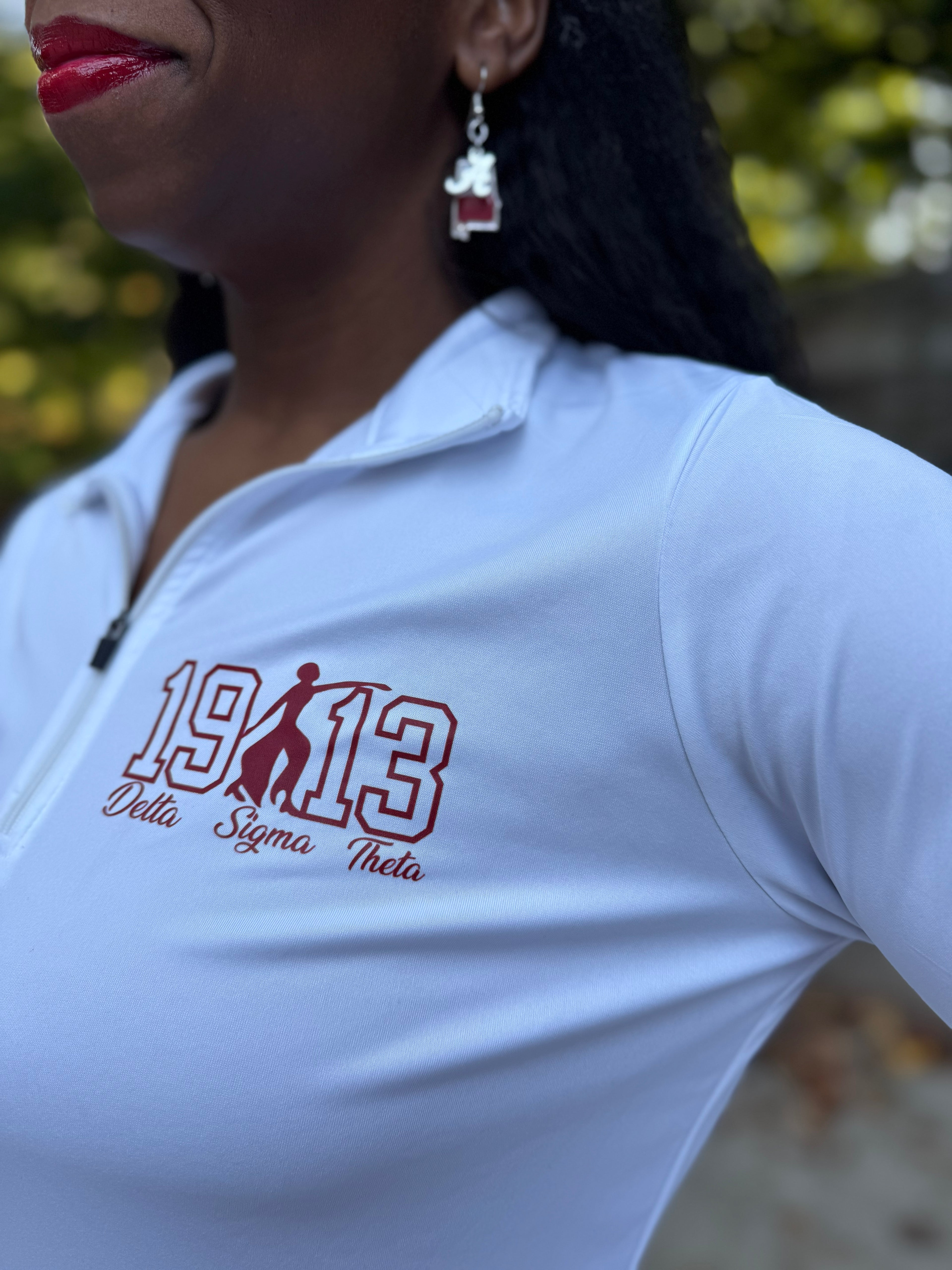 Delta Sigma Theta Fortitude 1913 Quarter-Zip Pullover