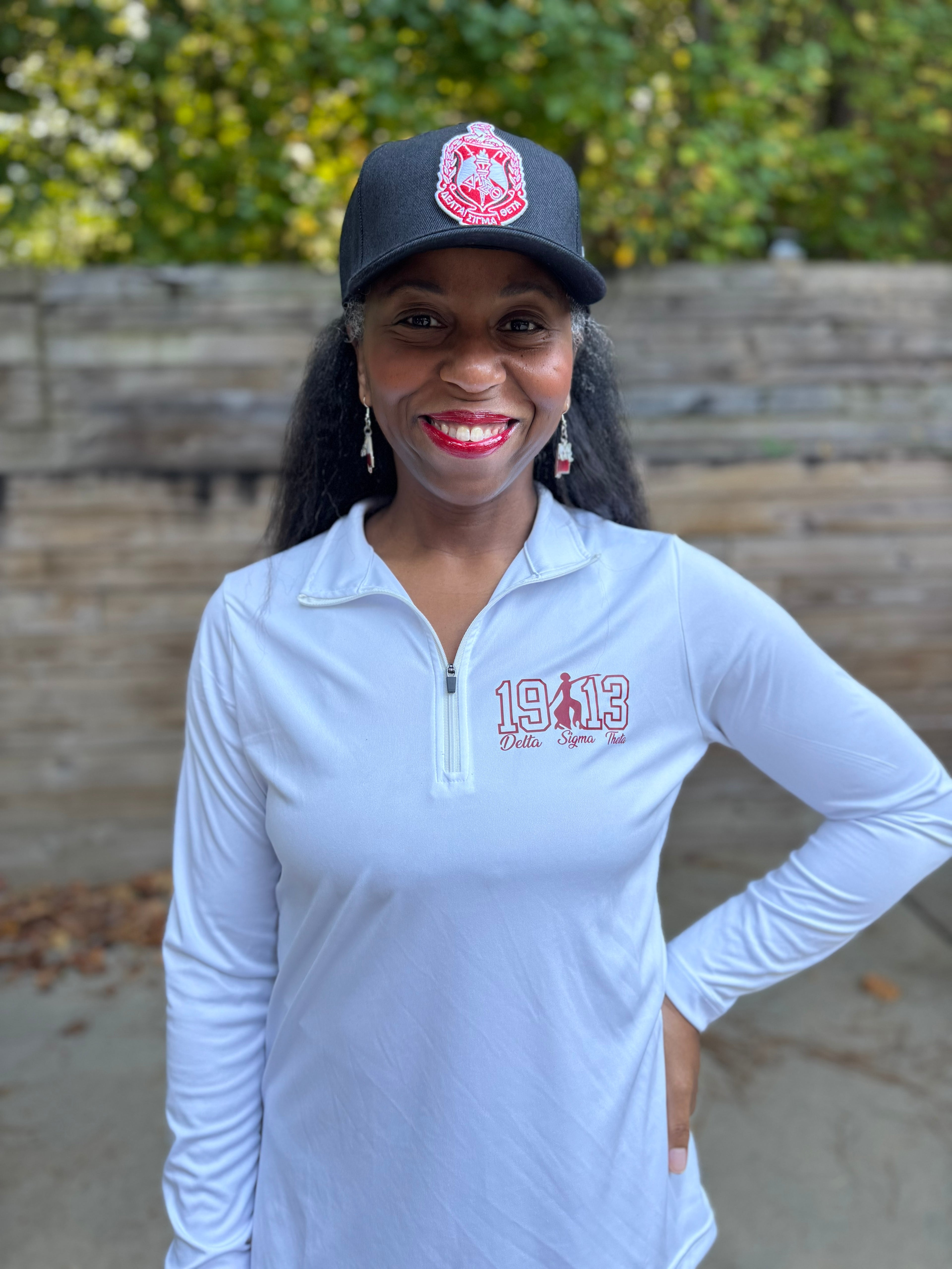 Delta Sigma Theta Fortitude 1913 Quarter-Zip Pullover