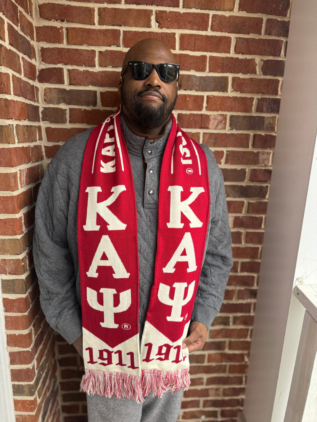 Kappa Alpha Psi 80 X 7 Inch Scarf