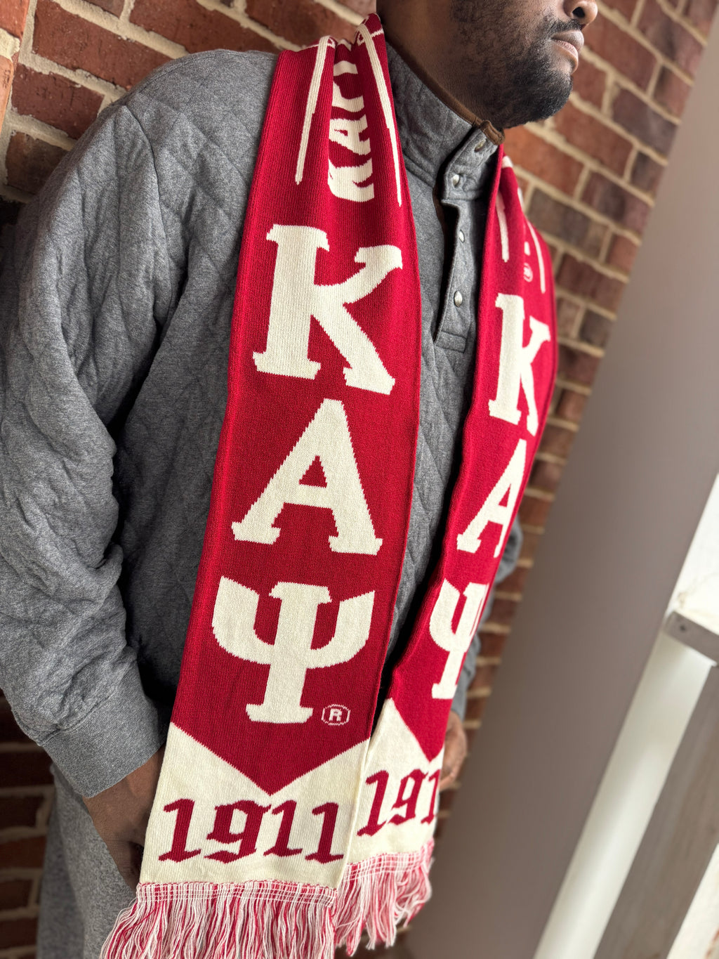 Kappa Alpha Psi 80 X 7 Crimson Inch Scarf
