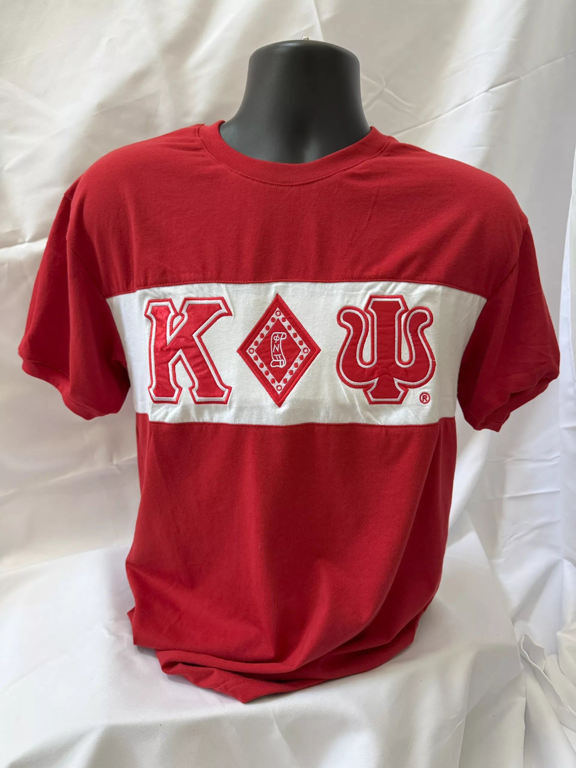 Kappa Alpha Psi Diamond Premium Embroidered T-Shirt image 0