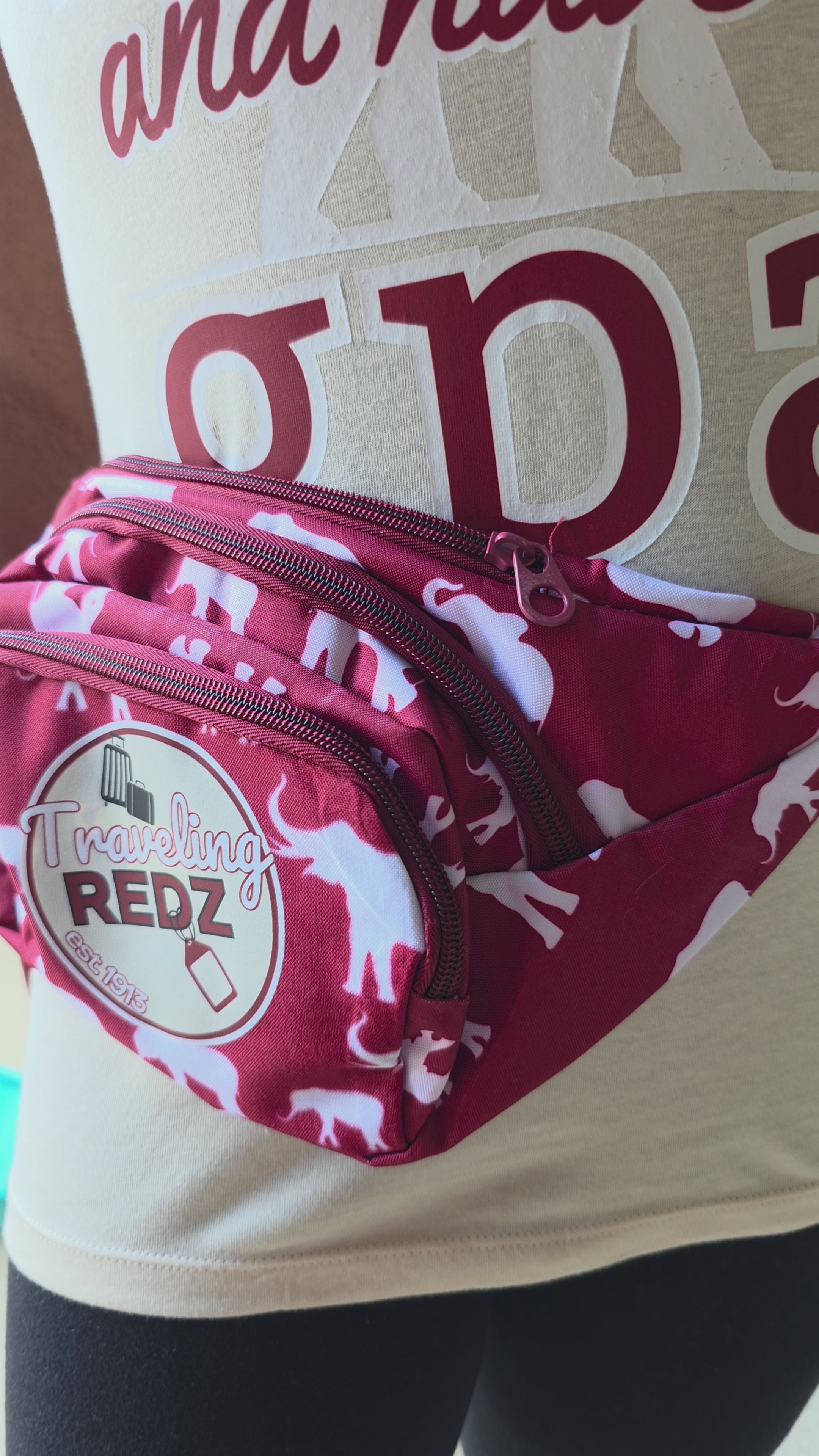 Traveling Redz Fanny Pack