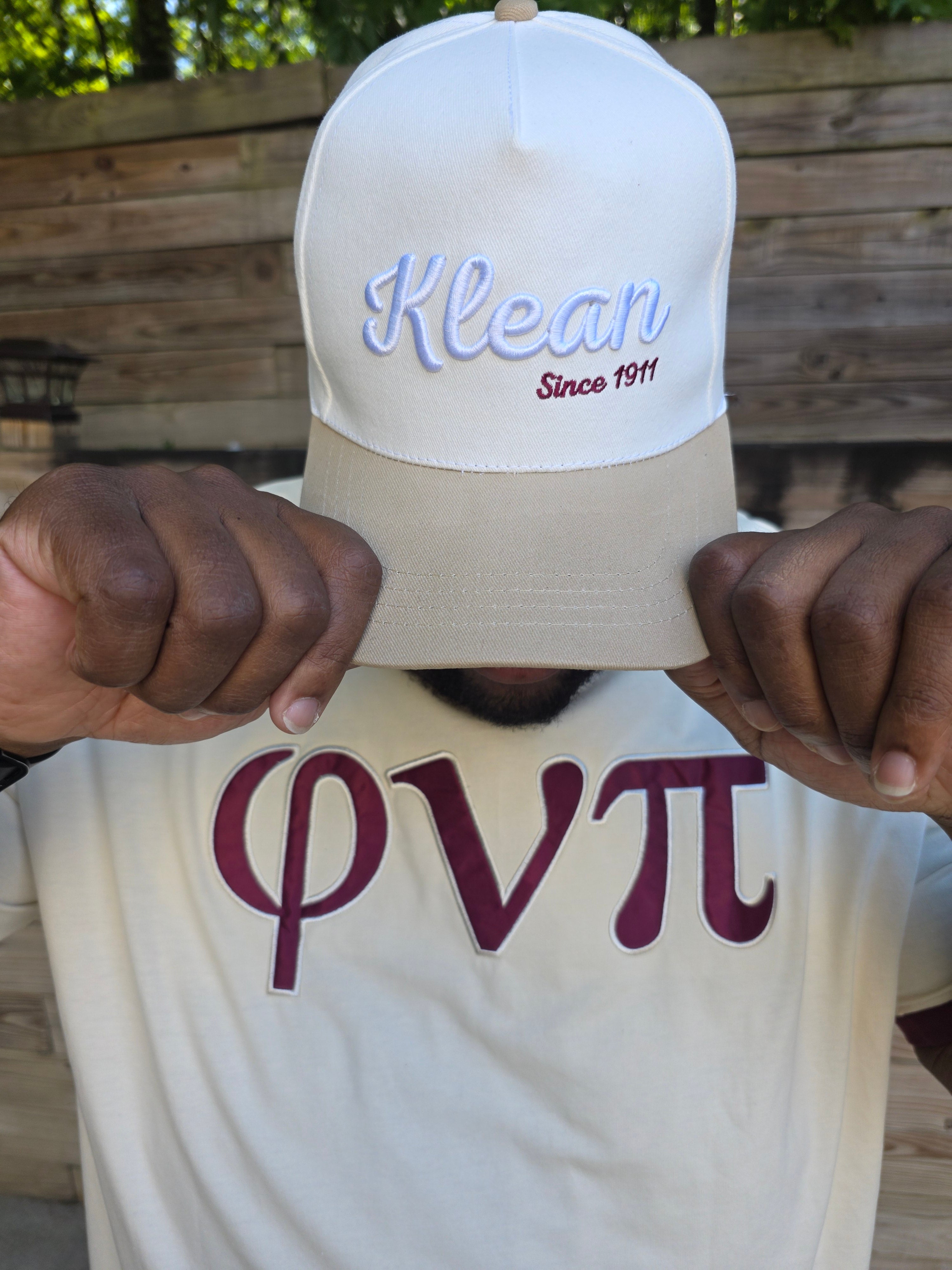 Kappa Alpha Psi Phi Nu Pi Cream Ringer Tee