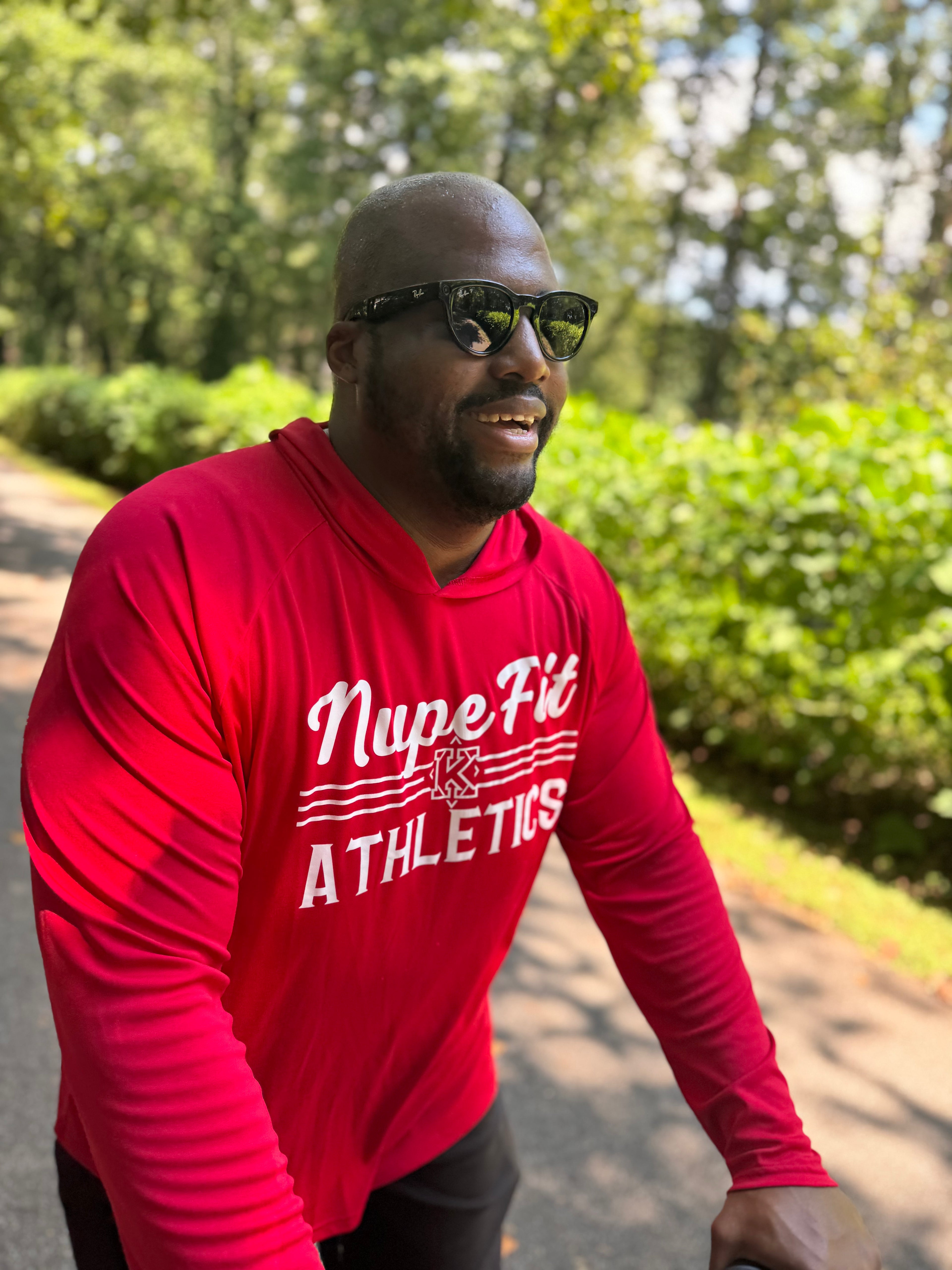 Nupe Fit Long Sleeve Hooded Tee