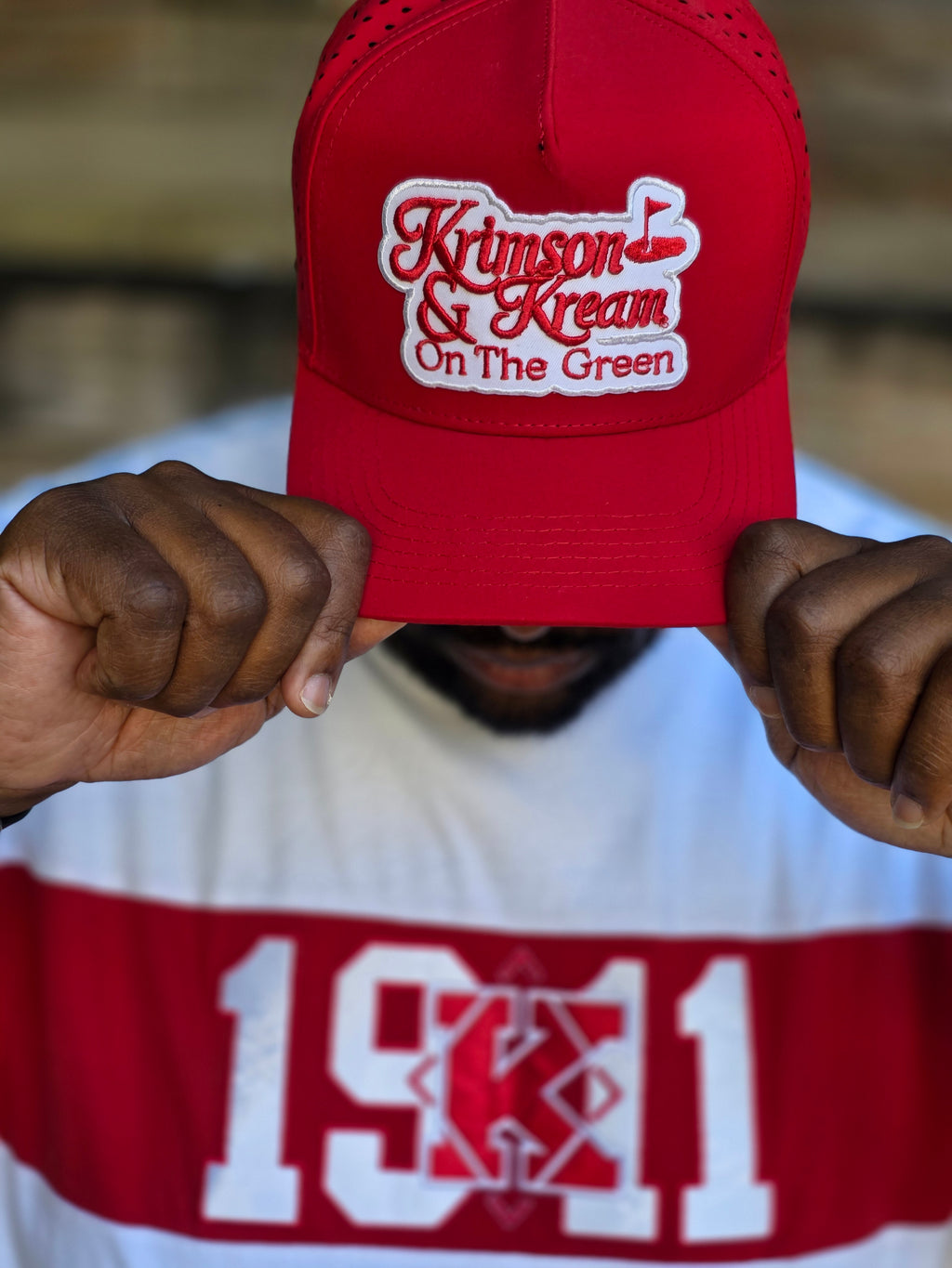 Kappa Alpha Psi Perforated Performance Golf Hat