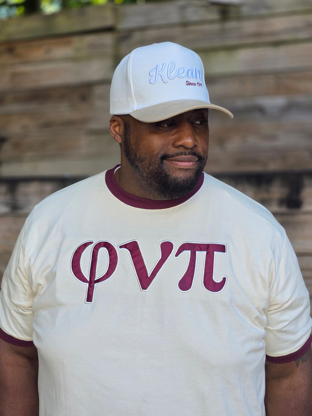 Kappa Alpha Psi Phi Nu Pi Cream Ringer Tee