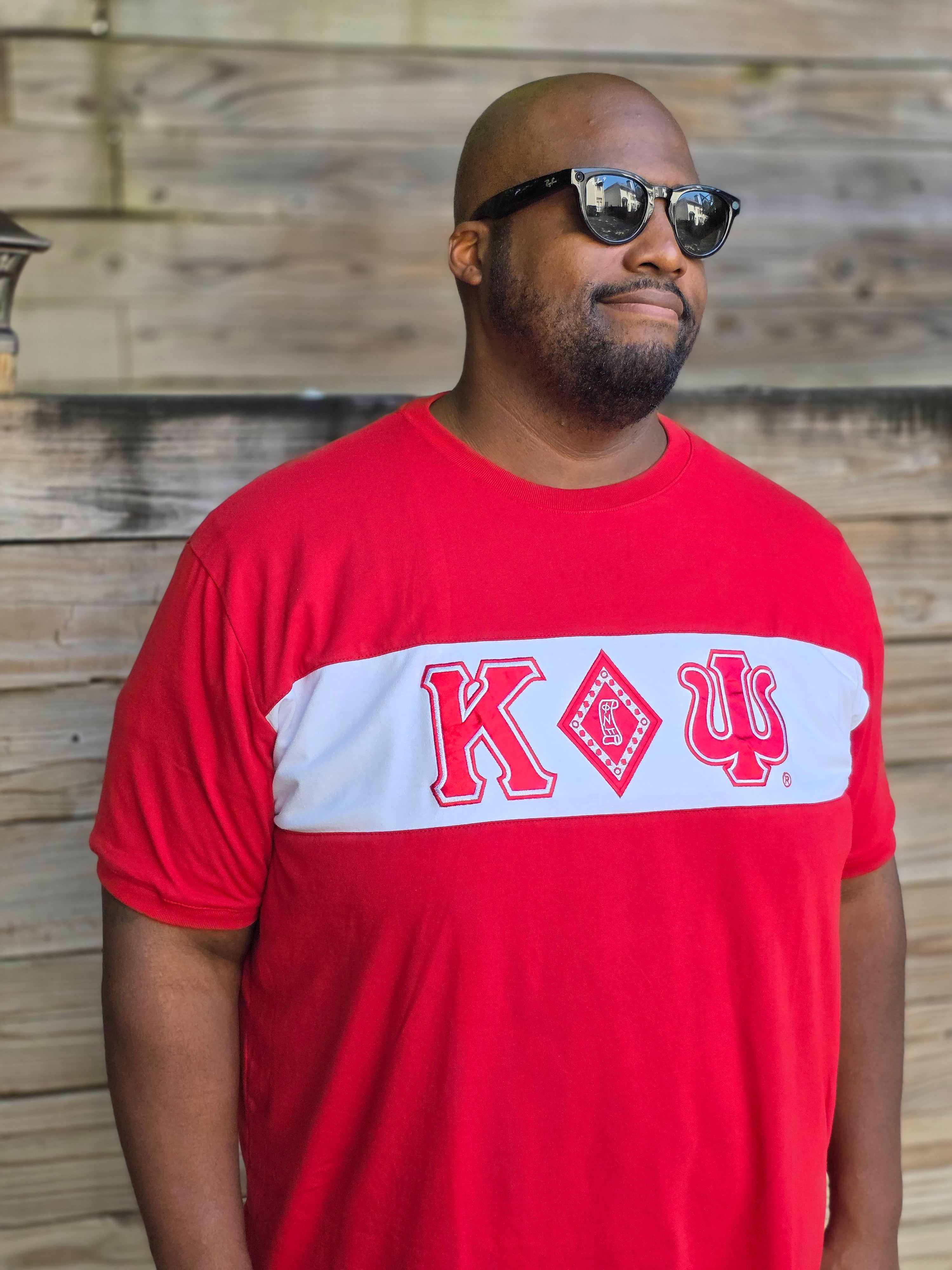 Kappa Alpha Psi Diamond Premium Embroidered T-Shirt