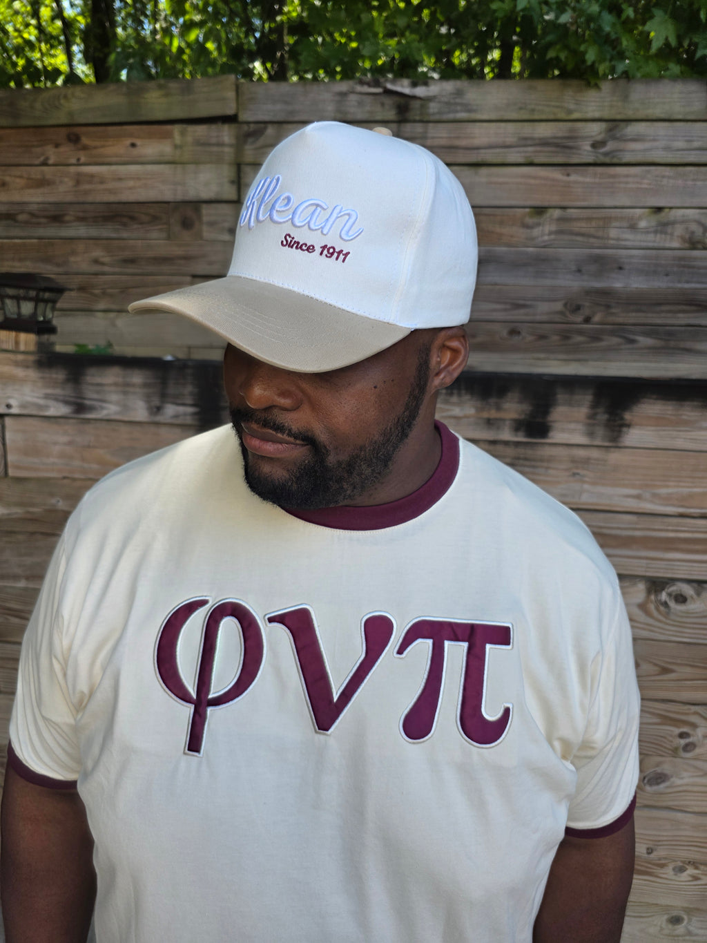 Kappa Alpha Psi Klean 3D Embroidered Cream/White Hat