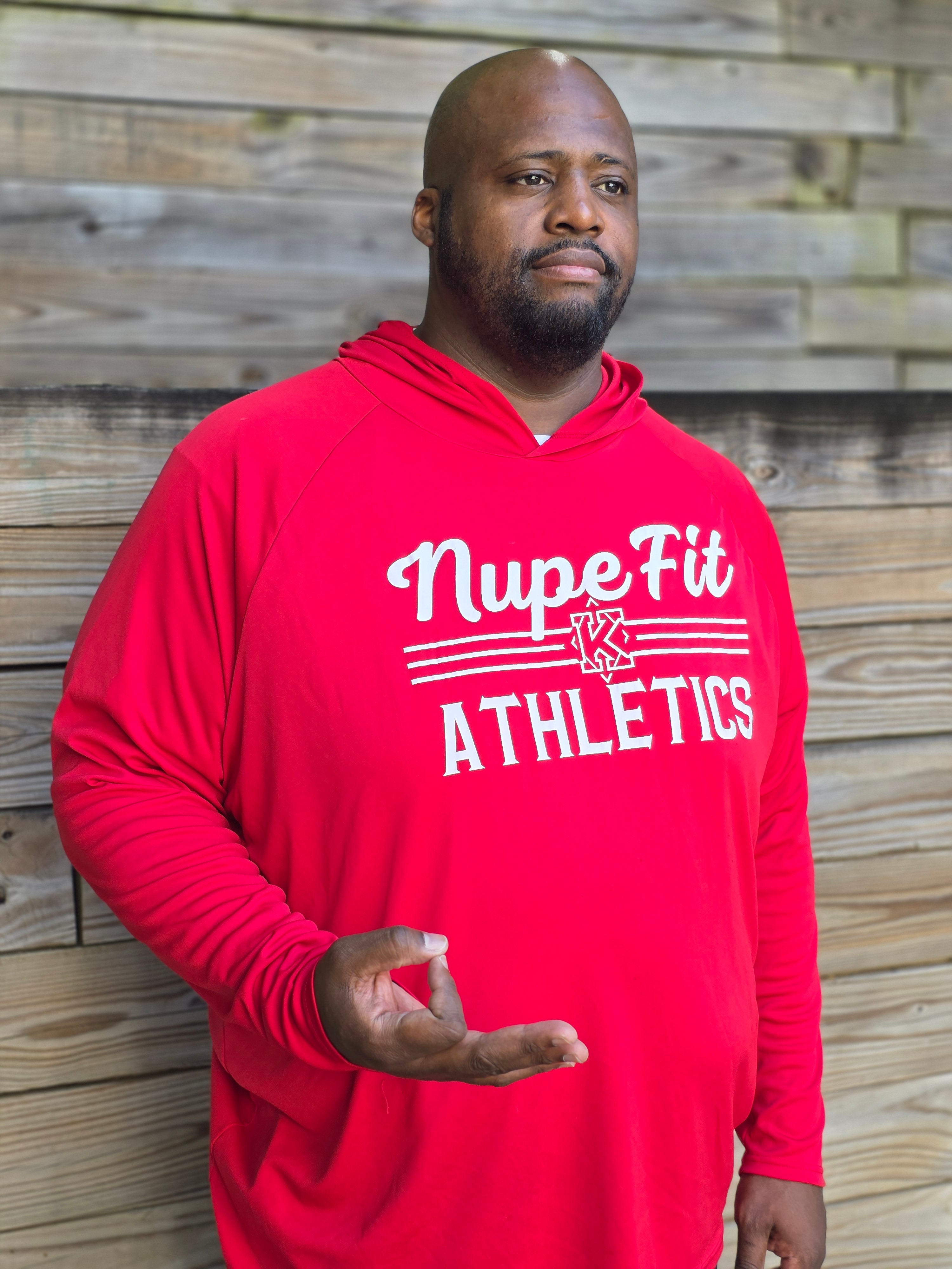 Nupe Fit Long Sleeve Hooded Tee